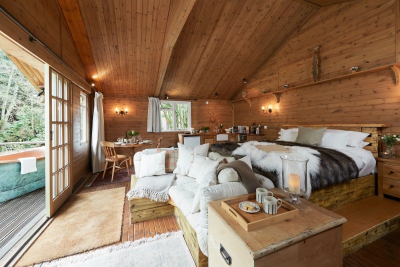 Dog Friendly Log Cabins With Enclosed Garden